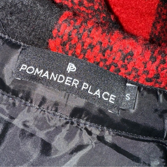 Pomander Place Buffalo Plaid Austen Jacket Size Small Wool Blend - Picture 8 of 10